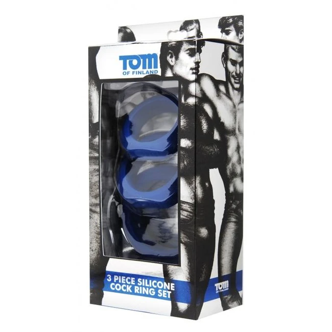 Tom of Finlandco Ring Set Silicone - Key Details