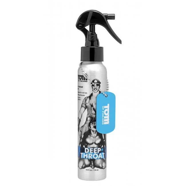 Tom of Finland Deep Throa Spray 4 Oz - Overview