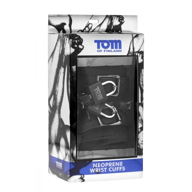 Tom of Finland Neoprene W Cuffs W/locks - Hardware & Fasteners