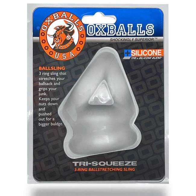 Tri-Squeeze Cocksling & B Stretcher Clear Ice - Care & Compatibility