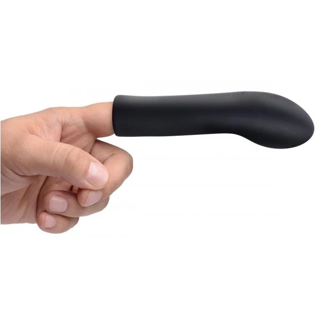 Trinity 4 Men 10x Vibrati Silicone Finger Sleeve - Overview