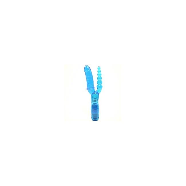 Twice Da Vice Blue - Experience Dual-Entry Pleasure with Twice Da Vice Blue