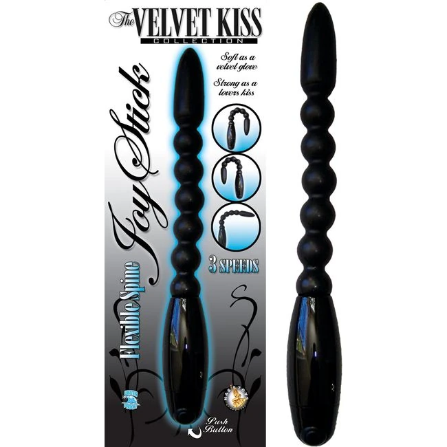 Velvet Kiss Collection Joystick Black - Experience the Velvet Touch