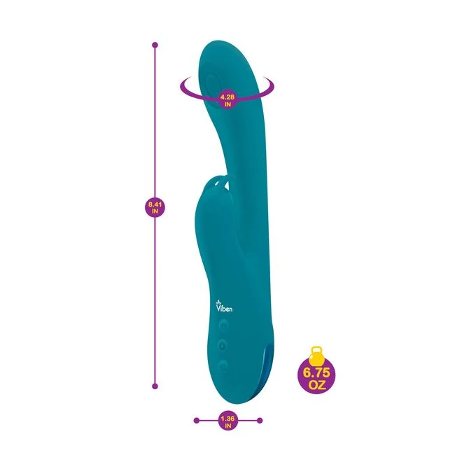 Viben Razzle Thumping G-s Rabbit Ocean - Vibration Modes