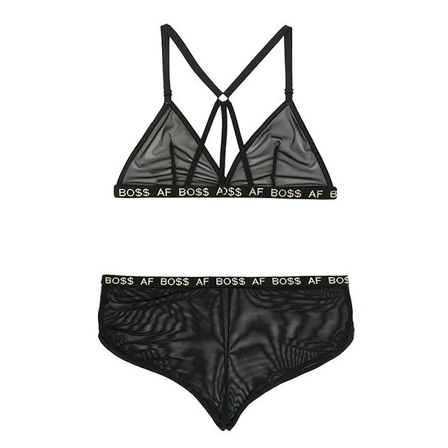 Vibes Boss Af Bralette & Short Large/xl - Vibration Modes