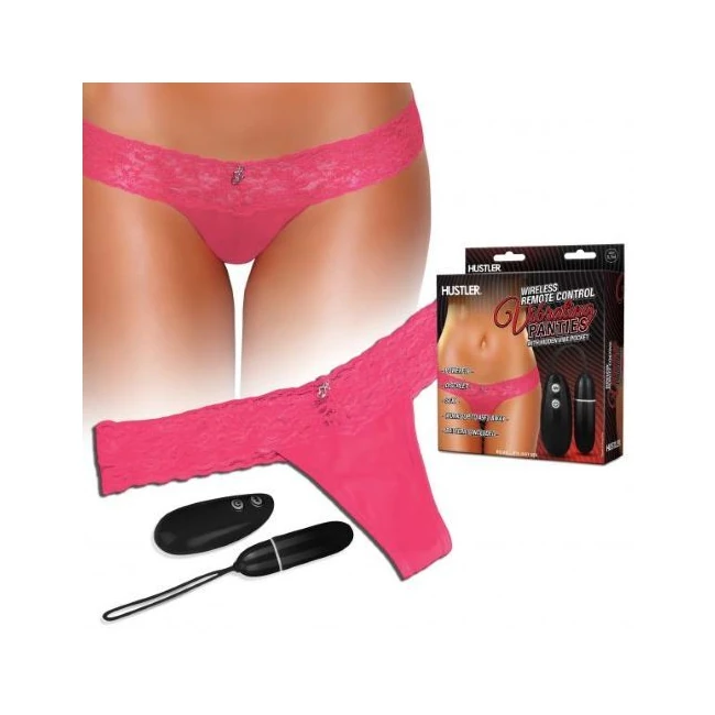 Vibrating Panties Pin Wireless Remote Control - Fabric & Feel