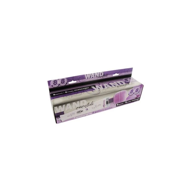 Wand Essentials 8 Speed 8 Function Wand Purple - Power & Performance