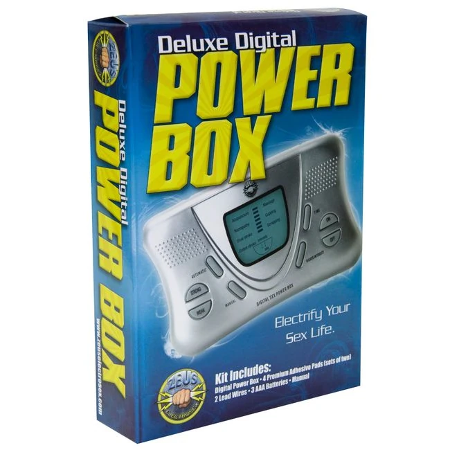 Zeus Electrosex Digital P Box - Powerful Features for Diverse Sensations
