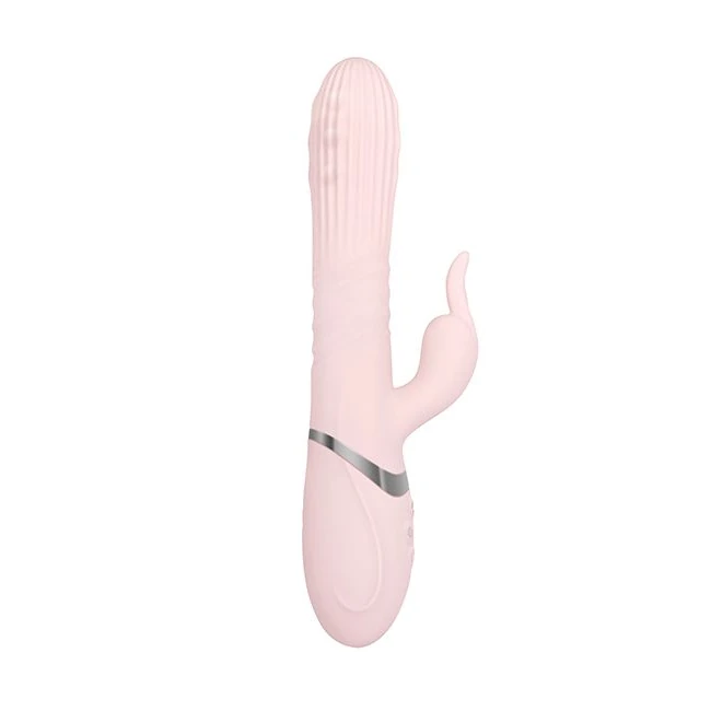 Adam & Eve Eve's Thrusting Rabbit W/ Orgasmic Beads - Power & Performance