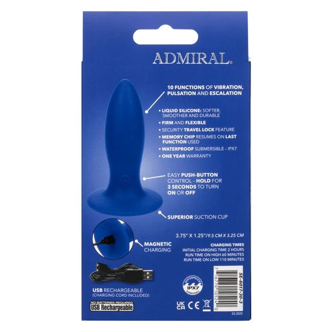 Admiral Liquid Silicone Vibrating Torpedo - How It Feels