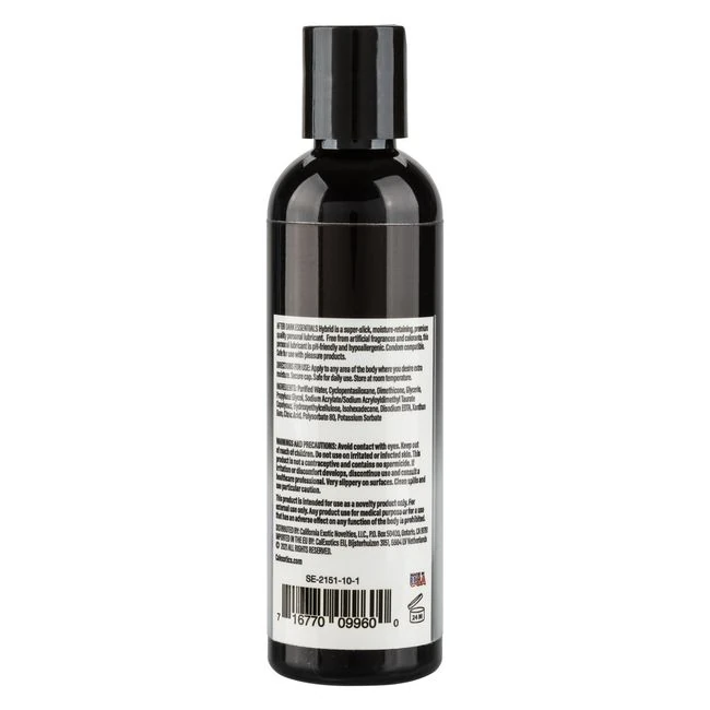 After Dark Hybrid Lube 4oz - Ingredients