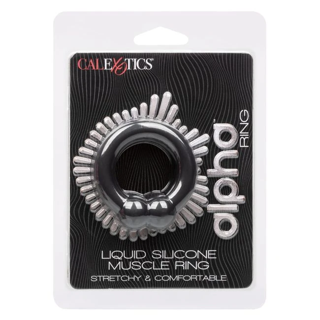 Alpha Liquid Silicone Musc Ring - Internal Texture and Stimulation