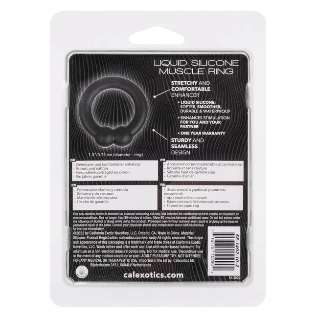 Alpha Liquid Silicone Musc Ring - Grip, Control, and Comfort