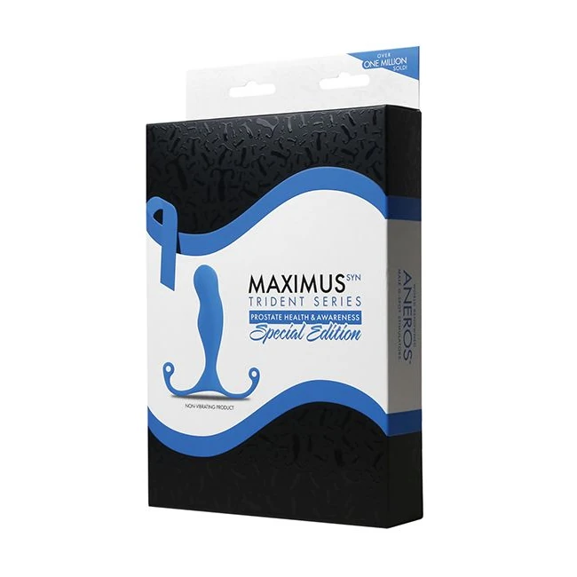 Aneros Blue Maximus Syn Trident - Design & Material
