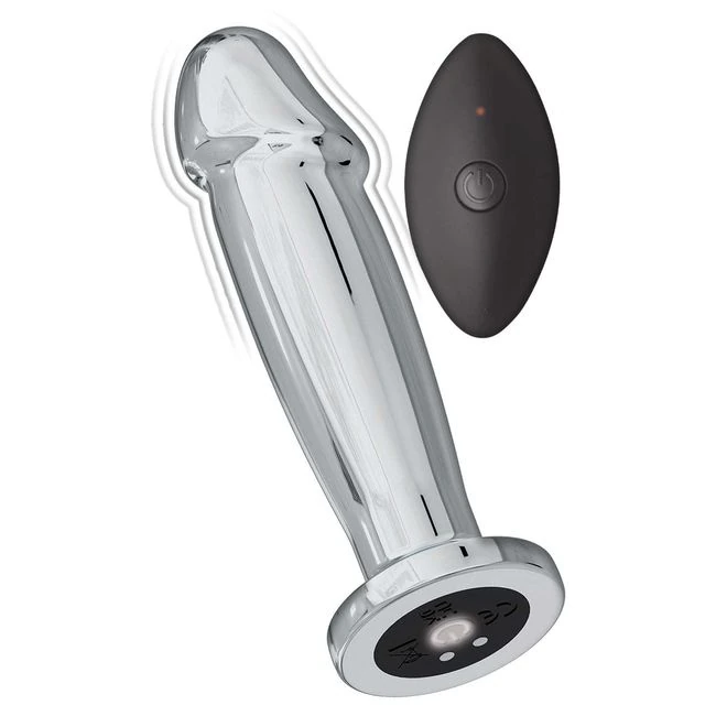 Ass-sation Remote Vibratin Metal Anal Ecstasy Silver - How It Feels