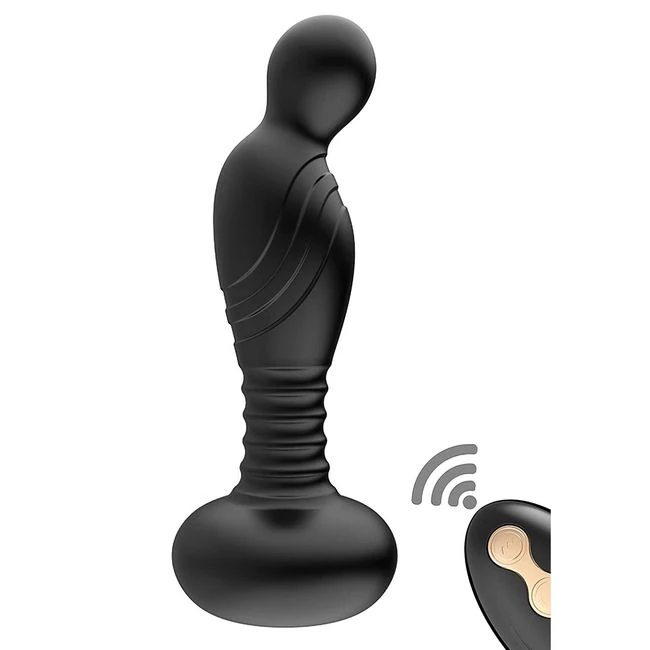 Ass-sation Remote Vibratin P-spot Plug Black - How It Feels