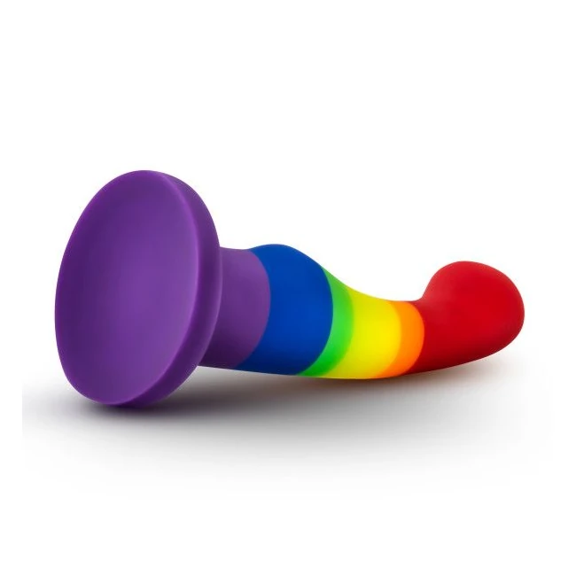 Avant Pride P1 Freedom Rainbow Dildo - Design and Size