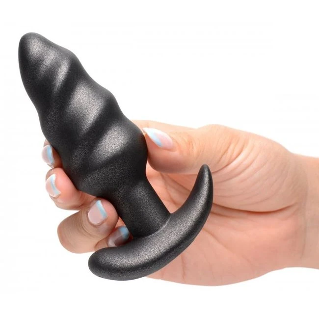 Bang! Platinum Series Swir Butt Plug W/ Remote - Materials & Dimensions