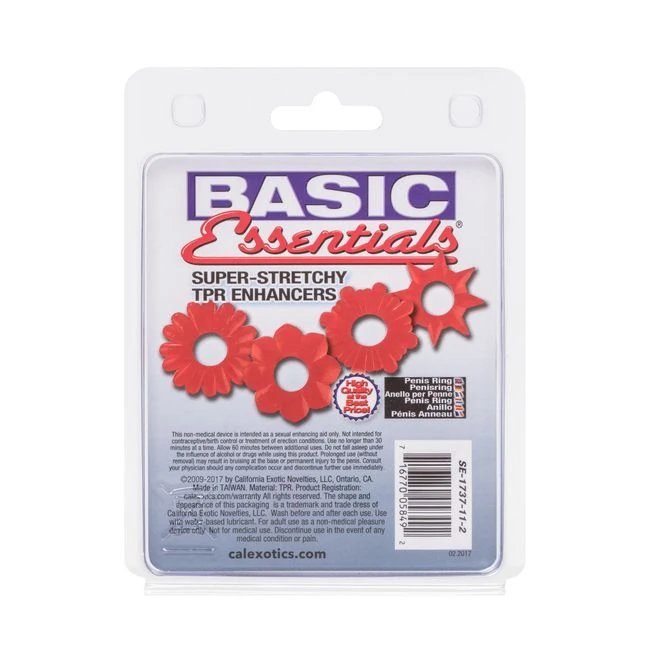 Basic Essentials 4 Pack Re - Material and Safety