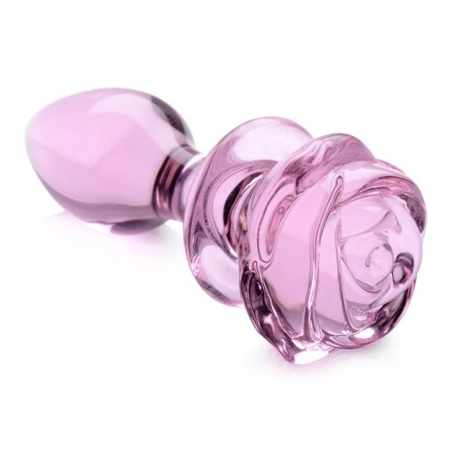 Booty Sparks Pink Rose Gla Medium Anal Plug - Material & Safety