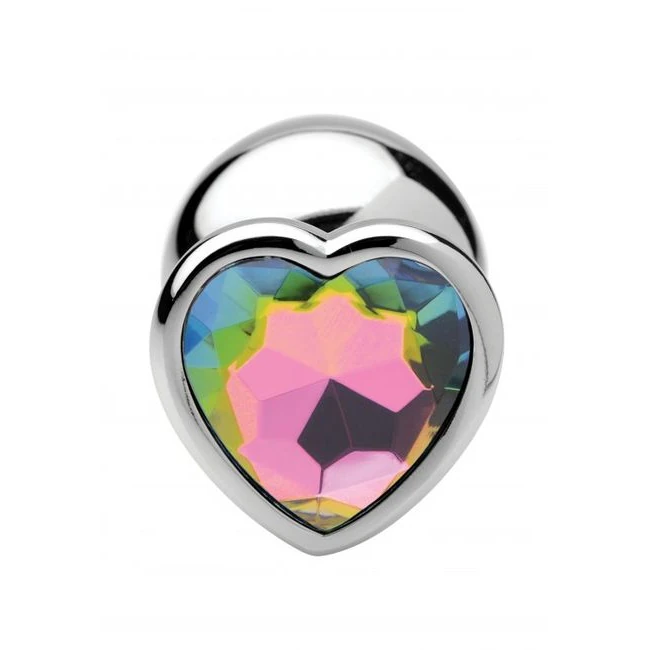 Booty Sparks Rainbow Prism Anal Plug - Material & Safety