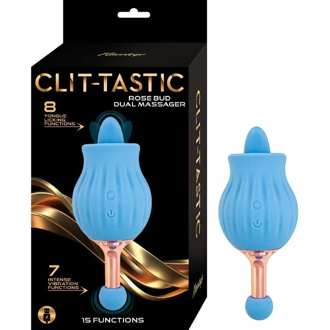 Clit-tastic Rose Bud Dual Massager - Power & Performance