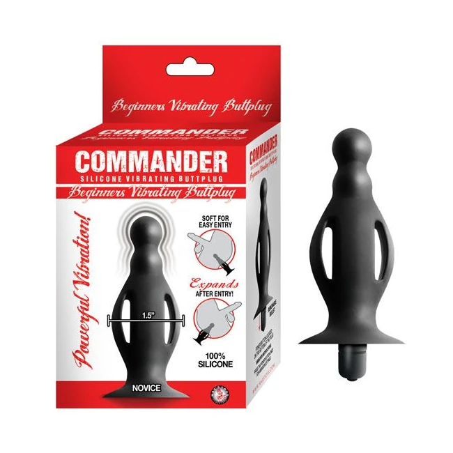 Commander Beginners Vibrat Butt Plug Small - How It Feels
