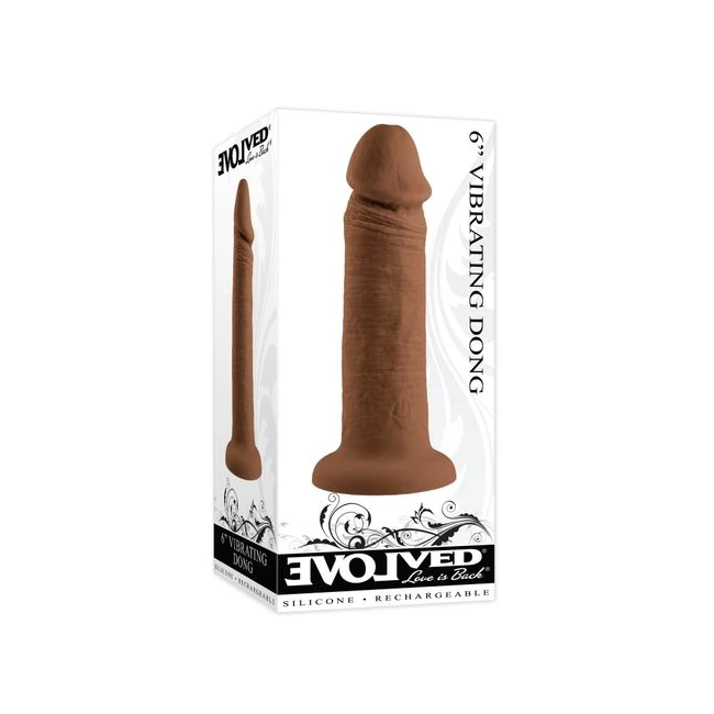 Evolved 6in Girthy Vibrati Dong Dark - How It Feels