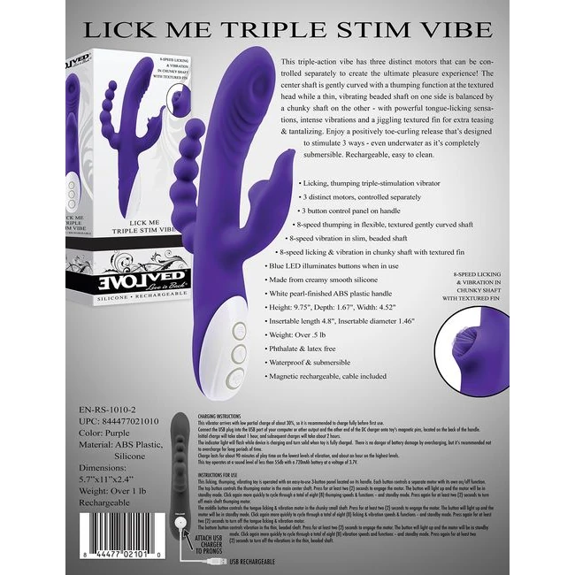 Evolved Lick Me Triple Sti Vibe - Power & Performance