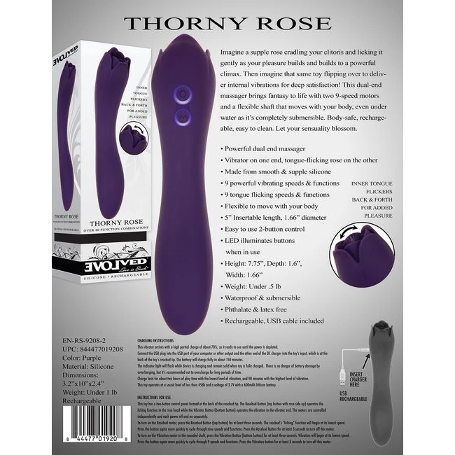 Evolved Thorny Rose - Dual End Design