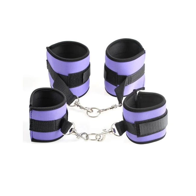 Fetish Fantasy Purple Plea Bondage Set - Hardware & Fasteners
