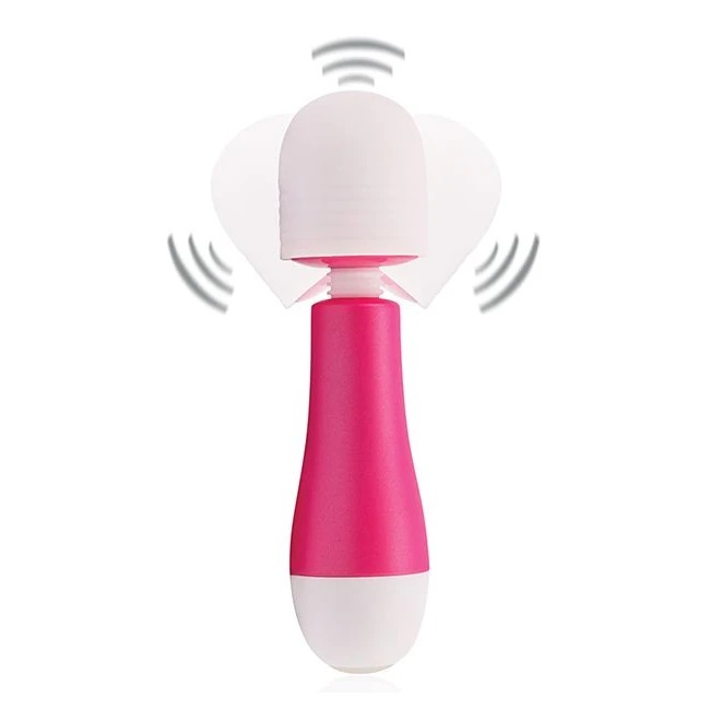 Fuzu Rechargeable & Travel Size Mini Wand Pink - Compact Design for Precise Stimulation