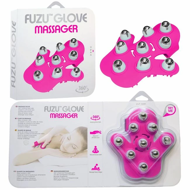 Fuzu Roller Glove Neon Pin - How It Feels
