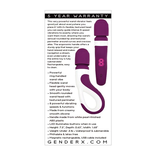 Gender X Handle It - Experience the Power of the Gender X Handle It Wand Vibrator