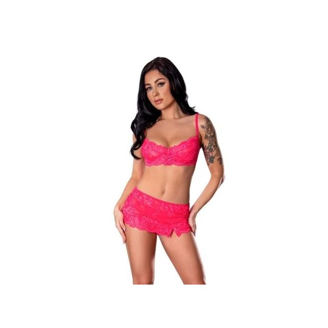 Get It Girl Bra Skirt & T Set - Design Details