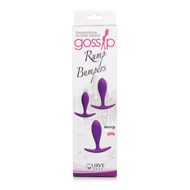 Gossip Rump Bumpers Anal Trainer Set - Graduated Sizing & Variations
