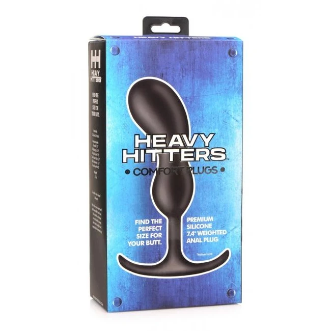 Heavy Hitters Comfort Plug 6.4in Plug Lrg - Design & Materials