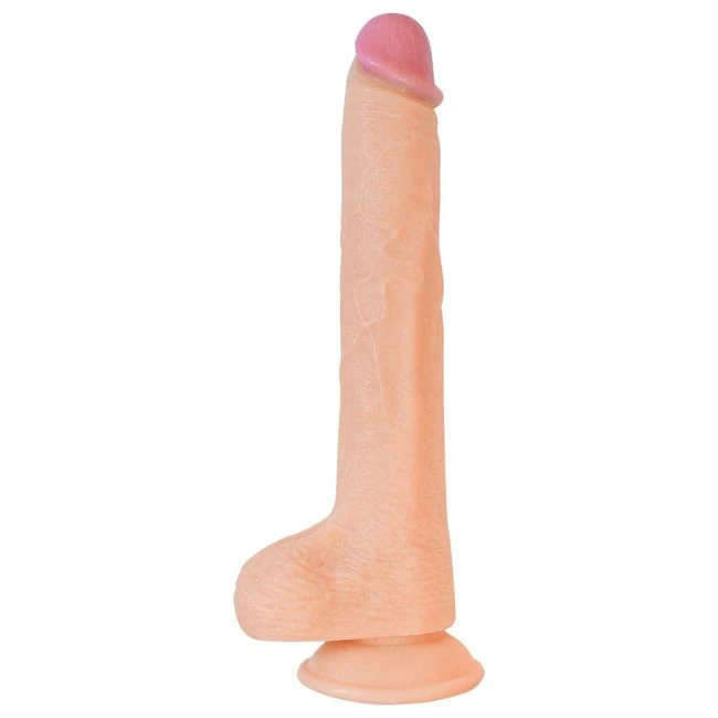 Hero 11in Straight Cock Wh - Material & Feel
