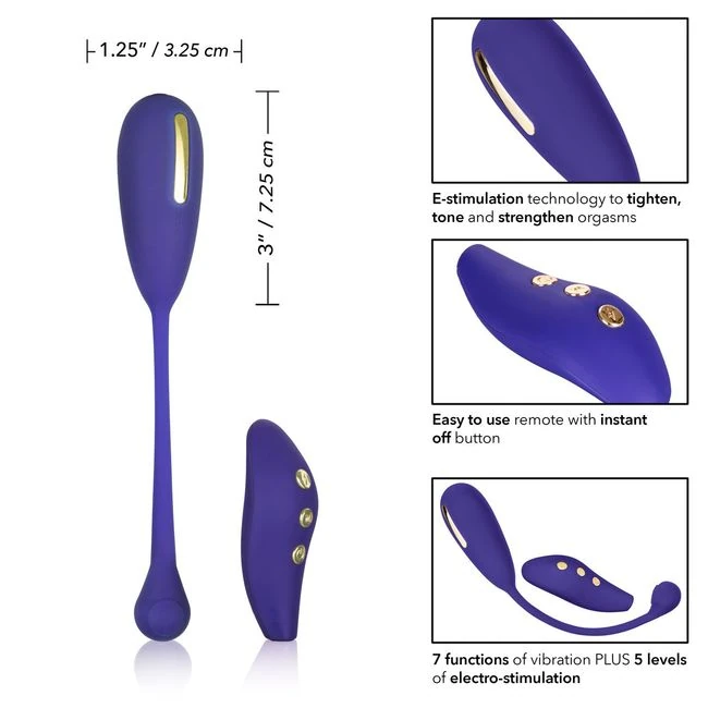 Impulse Intimate E-stimula Remote Kegel Exerciser - Power & Performance