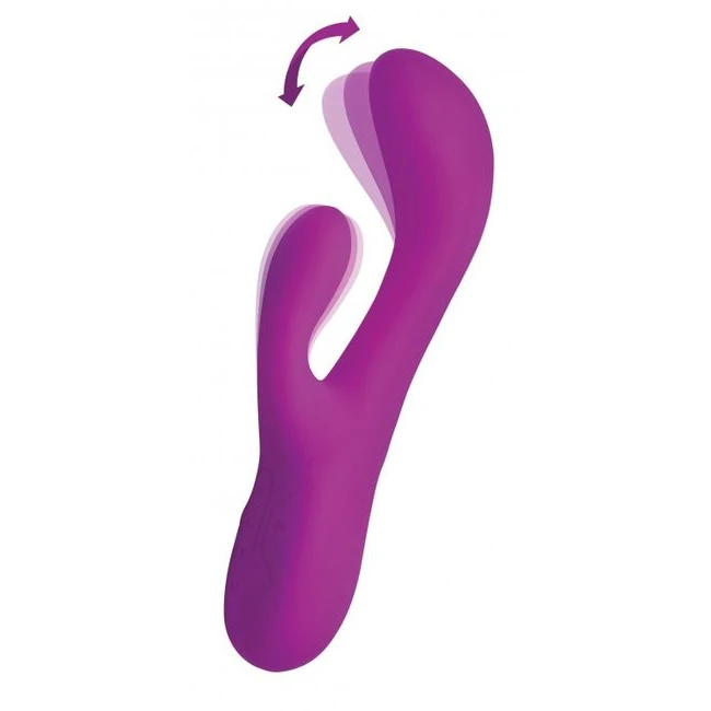 Inmi Come Hither Pro Movin Head Silicone Rabbit Vibrator - How It Feels
