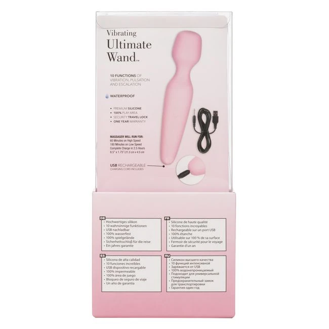 Inspire Vibrating Ultimate Wand - Materials and Safety