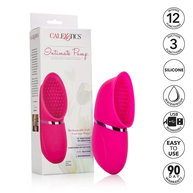 Intimate Pump Rechargeable Coverage Pump - Features
