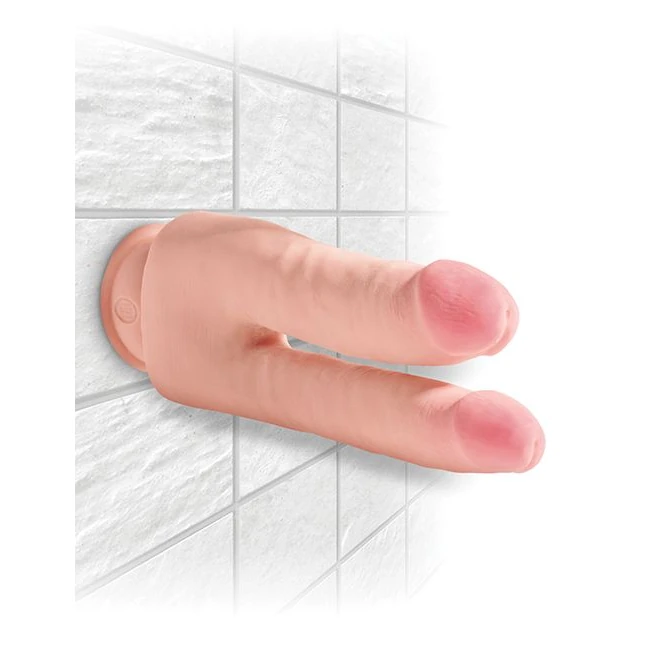 King Cock Plus Triple Dens Double Penetrator Light - Material & Feel