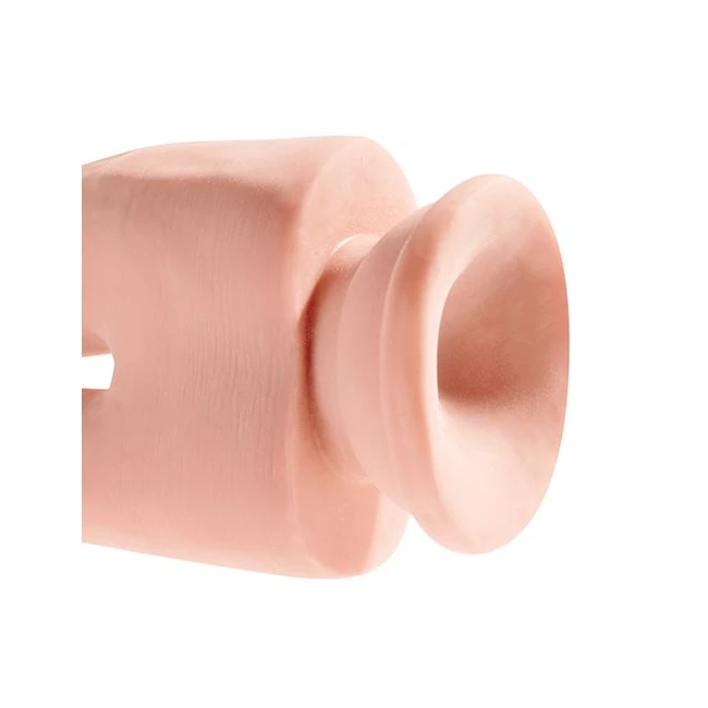 King Cock Plus Triple Dens Double Penetrator Light - Size & Fit