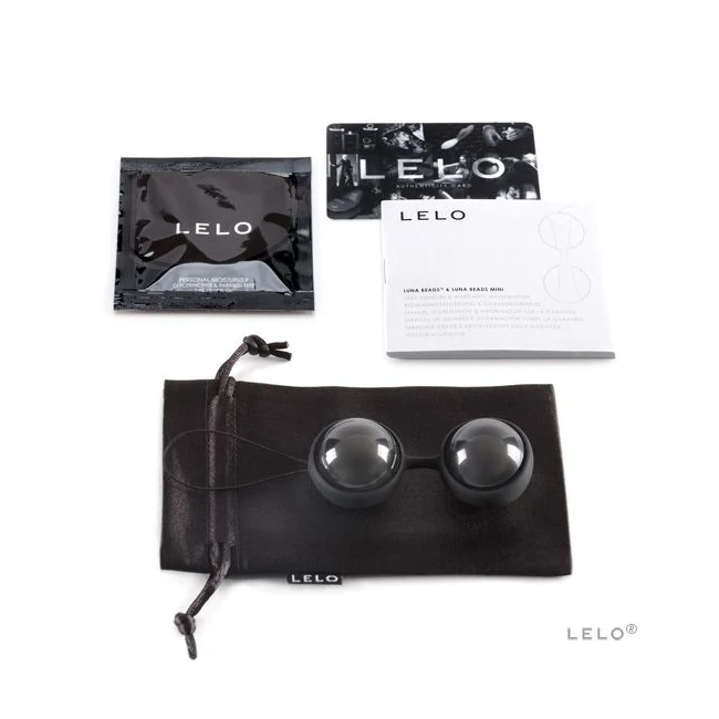 Lelo Luna Beads Noir - Graduated Sizing & Customization