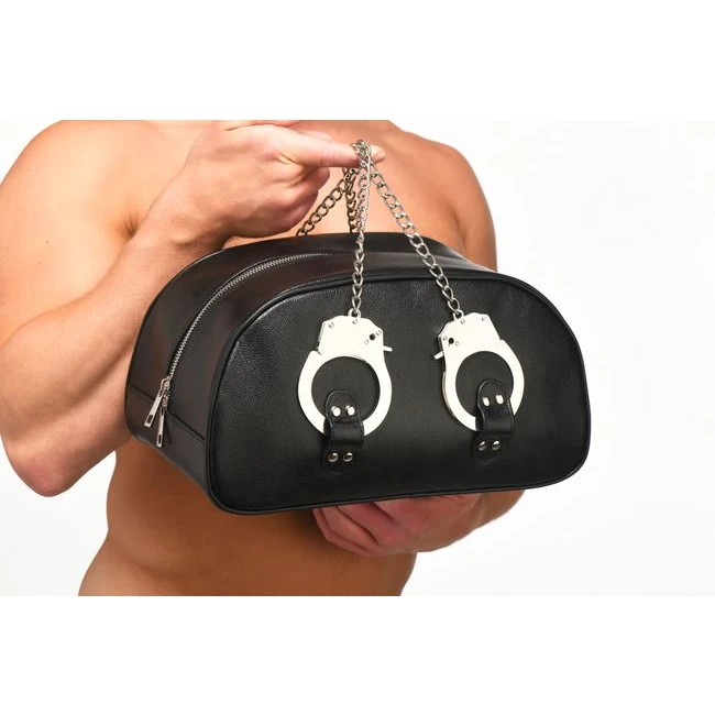 Master Series Cuffed & Loa Travel Bag W/ Handcuff Handles - Hardware & Fasteners