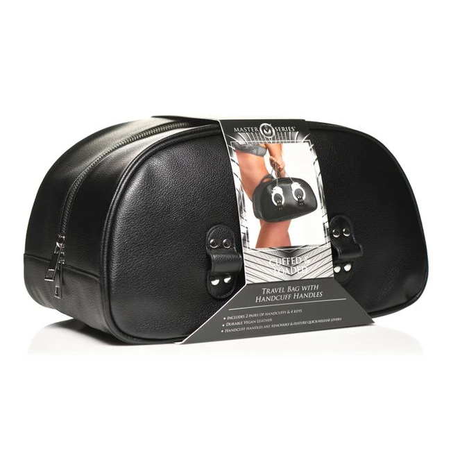 Master Series Cuffed & Loa Travel Bag W/ Handcuff Handles - Comfort & Fit
