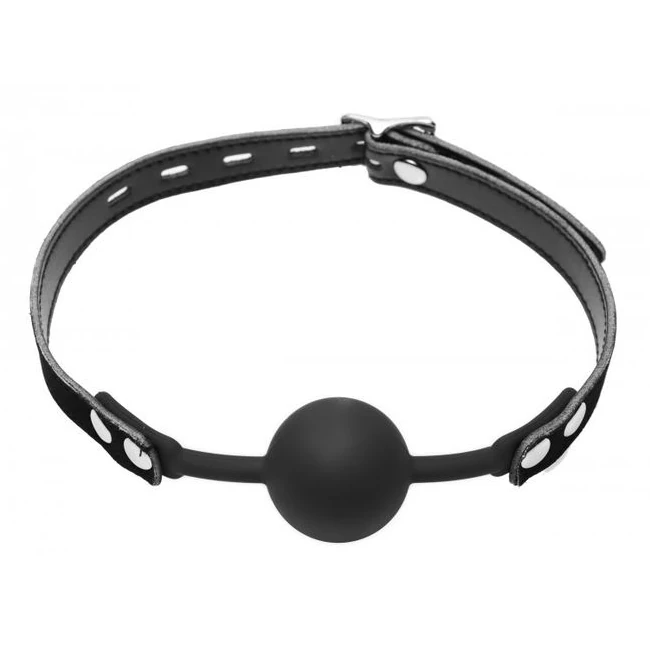 Master Series Hush Locking Silicone Ball Gag - Build & Quality