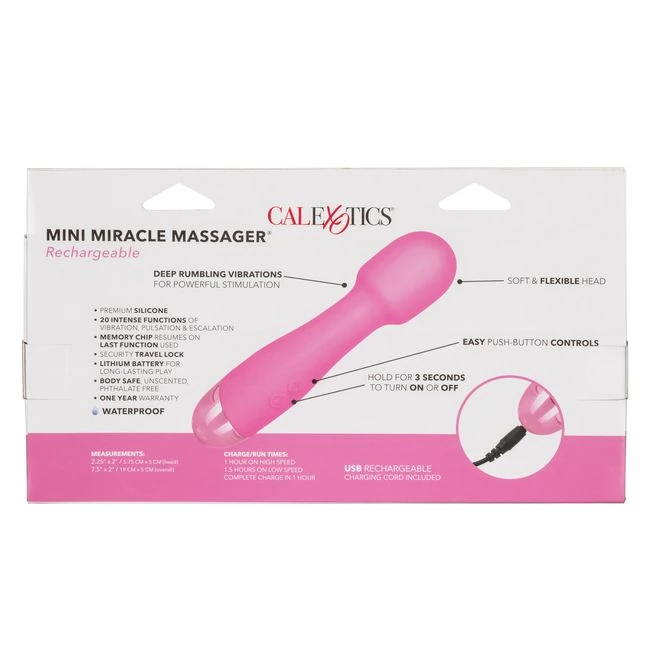 Mini Miracle Rechargeable Massager - How It Feels