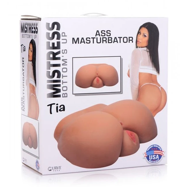 Mistress Tia Big Butt Masturbator Medium - Grip & Control